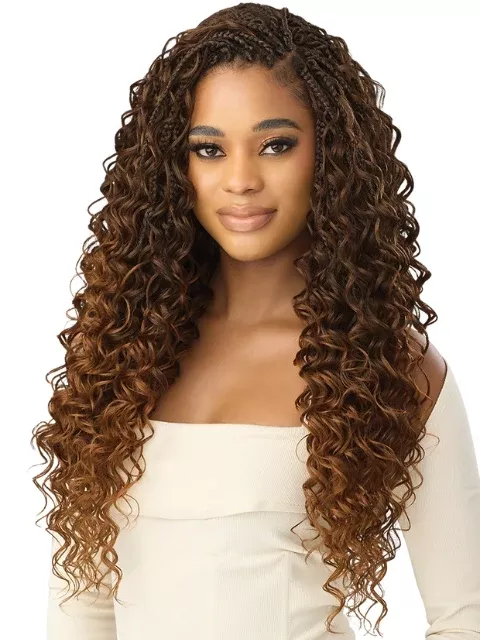 [MULTI PACK DEAL] Outre X-Pression Twisted Up Crochet Braid BOHO BELLA DEEP 18″ 3X -10PCS
