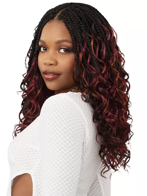 [MULTI PACK DEAL] Outre X-Pression Twisted Up Crochet Braid BOHO FRENCH DEEP BRAID 14″15″16″ 10X-10pcs