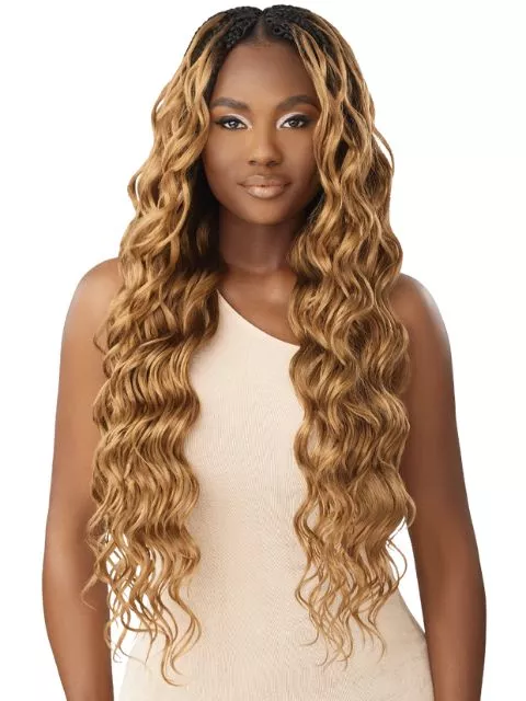 [MULTI PACK DEAL] Outre X-Pression Twisted Up Crochet Braid BOHO WET & WAVY VIBE OCEAN BRAID 24″ 3X-10pcs