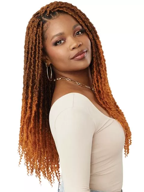 [MULTI PACK DEAL] Outre X-Pression Twisted Up Crochet Braid INFINITY LOCS 18″-10pcs
