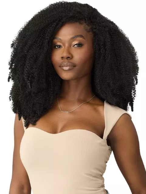 [MULTI PACK DEAL] Outre X-Pression Twisted Up Crochet Braid SPRINGY TYPE 4 KINKY BULK 34″ 3X-10PCS