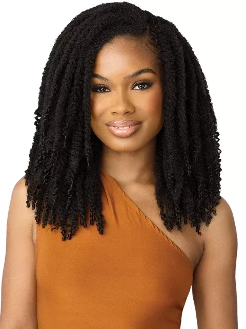 [MULTI PACK DEAL] Outre X-Pression Twisted Up Crochet Braid SWICY AFRO TWIST 12″ 3X Braid- 10PCS
