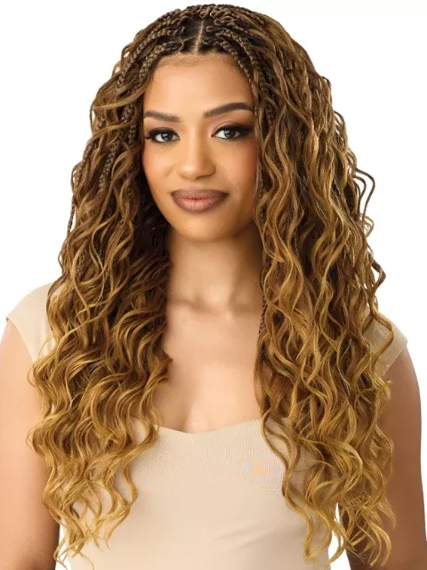 [MULTI PACK DEAL] Outre X-Pression Twisted Up HYPER BORABORA LOOSE DEEP 20″3X Crochet Braid-10pcs