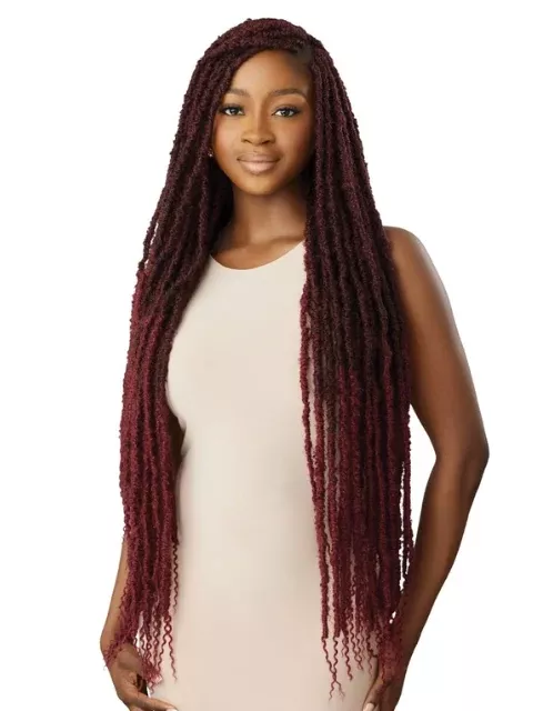 [MULTI PACK DEAL]Outre X-Pression Twisted Up INFINITY LOCS Crochet Braid 32″- 10 pcs