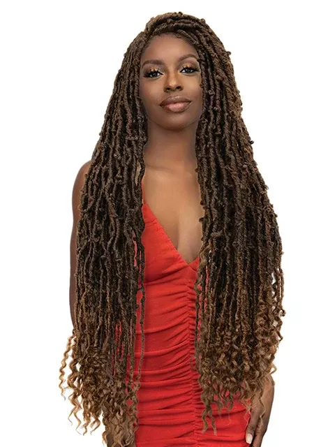 [MULTI PACKS DEAL] Janet Collection Nala Tress BUTTERFLY BORN LOCS Crochet Braid 36 – 5PCS