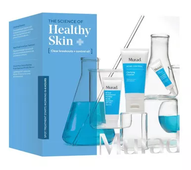 Murad The Science of Healthy Skin: Clear Breakouts + Control Oil Trial Kit