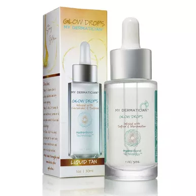 My Dermatician Glow Drops Infused with Saffron & Marshmallow - 1 oz