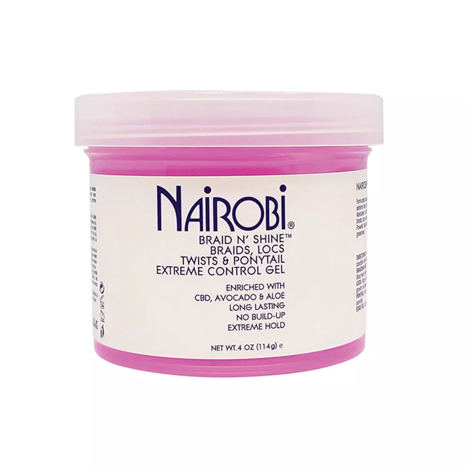Nairobi Braid N' Shine Extreme Control Gel