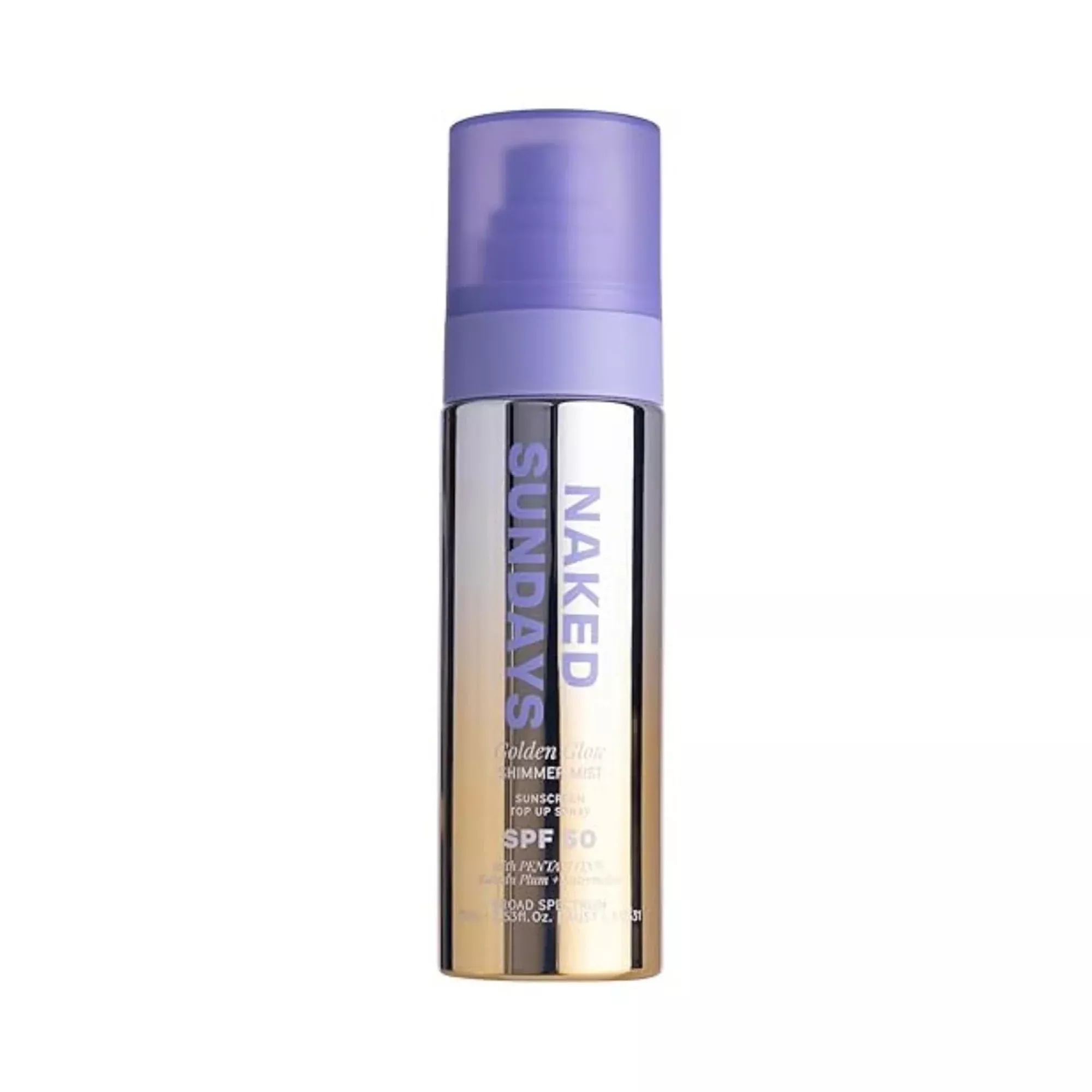 Naked Sundays Golden Glow Shimmer Mist SPF 50