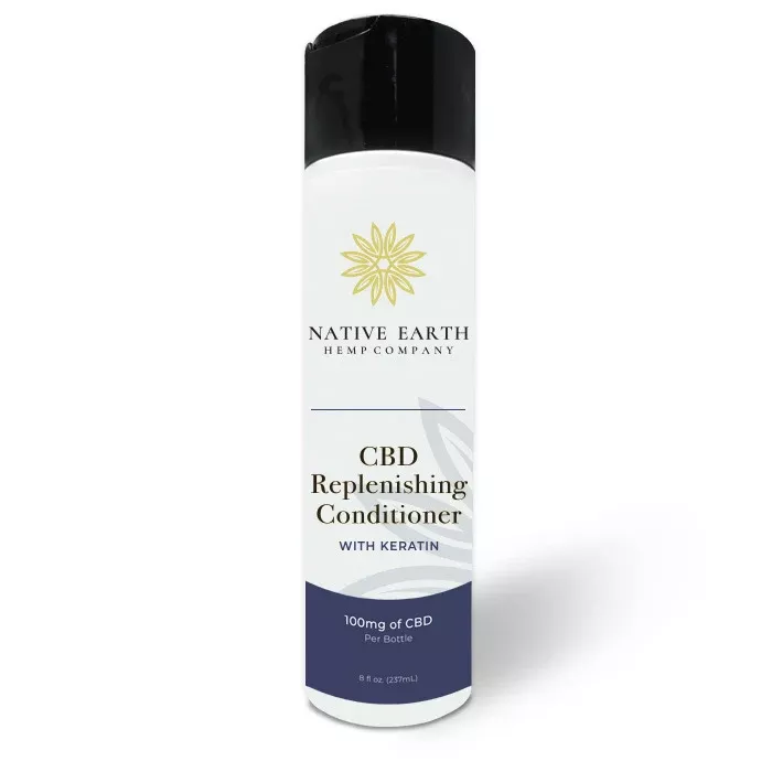 Native Earth 100mg of CBD Replenishing Conditioner with Keratin 8 oz