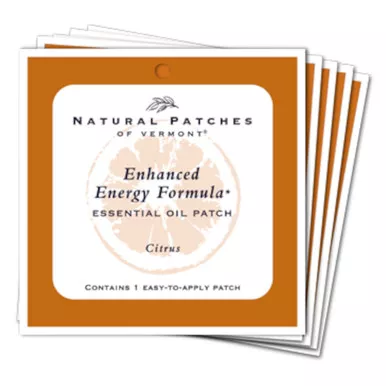 Natural Patches of Vermont Enhanced Energy Formula with Citrus - 24 patches