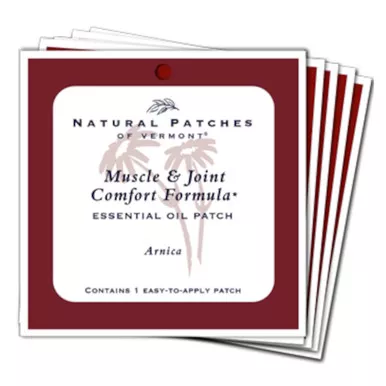 Natural Patches of Vermont Muscle & Joint Comfort Formula with Arnica - 24 patches