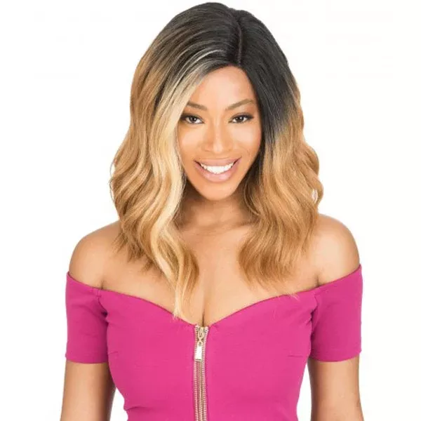 New Born Free Magic Lace Curved Part Wig - MLC207