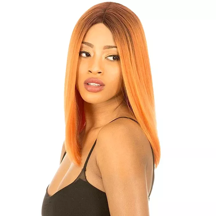 New Born Free Magic Lace Front Curved Part Wig - MLC203