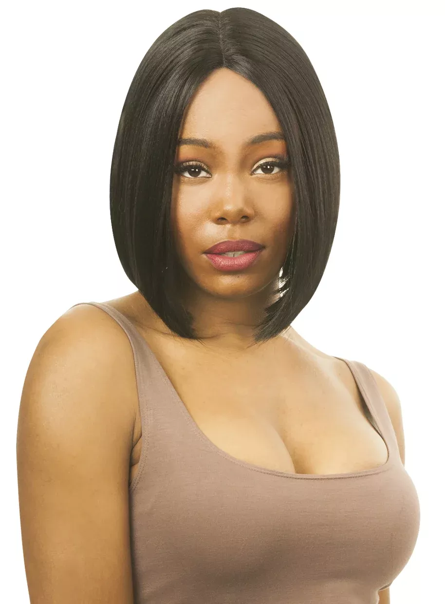 New Born Free Synthetic Lace Front Wig Magic Lace Curved Part - MLC198