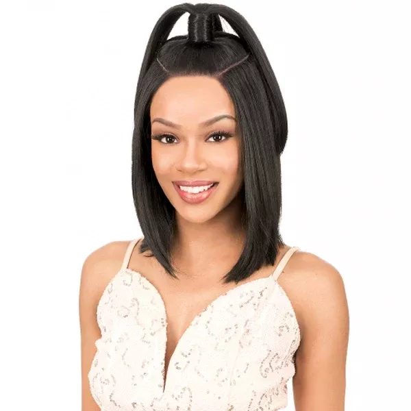 New Born Free Synthetic Lace Front Wig - MAGIC LACE ROUND PART 71