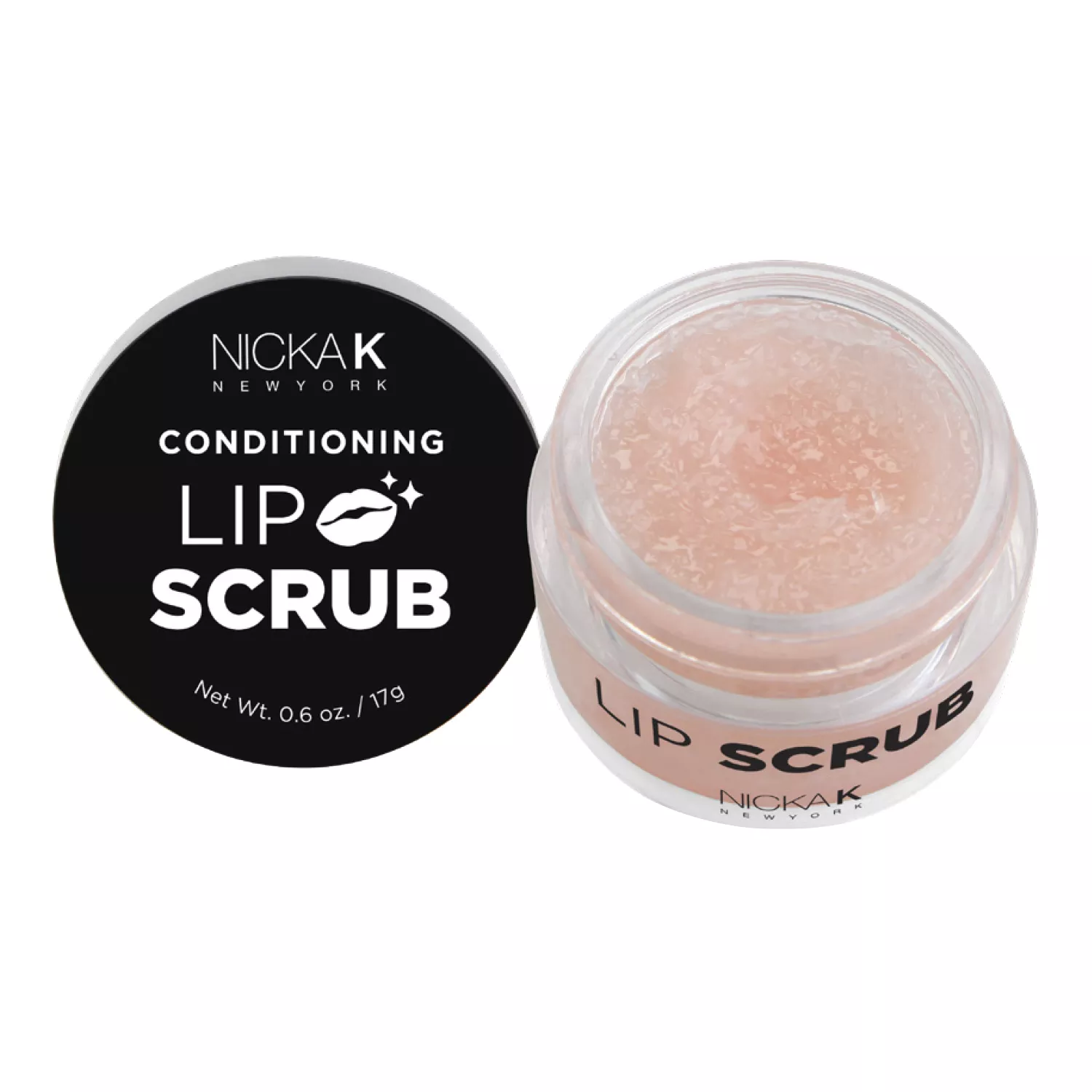 NICKA K New York Conditioning Lip Scrub 0.6oz/ 17g