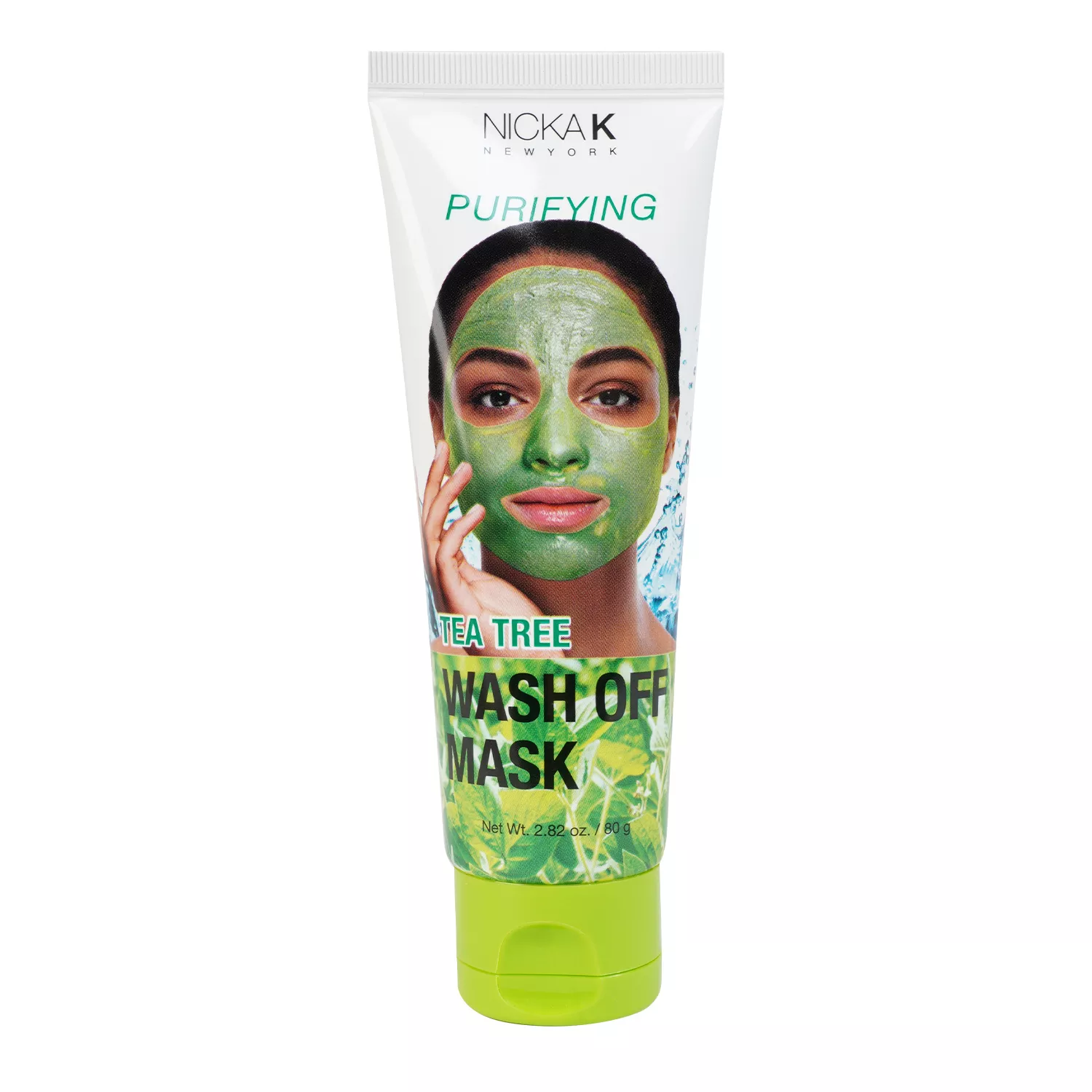 NICKA K New York Purifying Tea Tree Wash Off Mask 2.82oz/ 80g