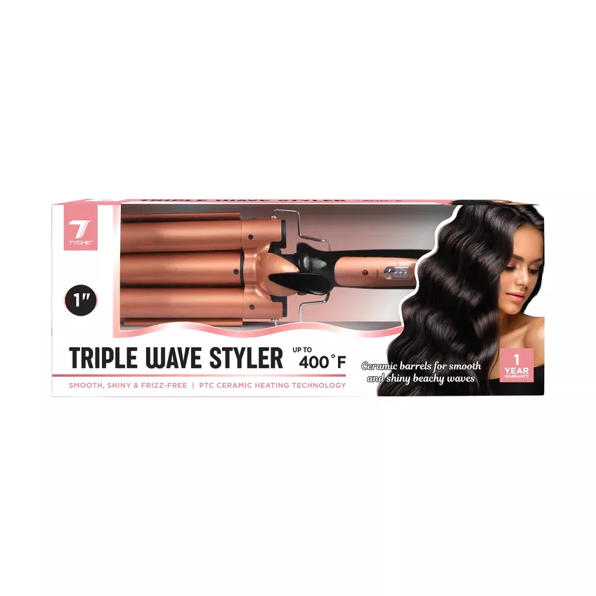 NICKA K NEW YORK TRIPLE WAVE STYLER 1 "