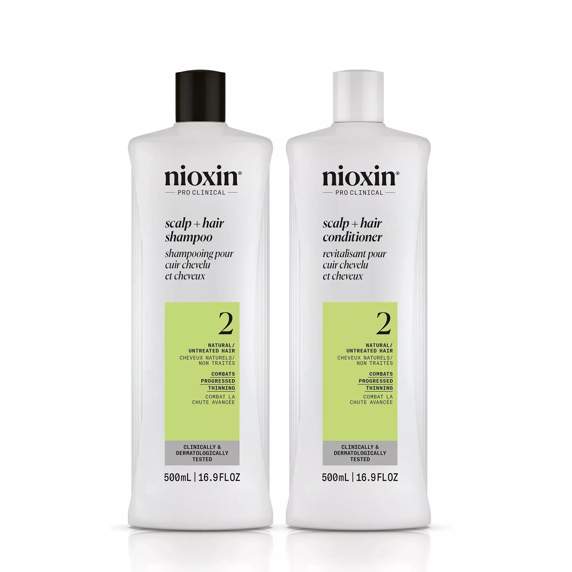 Nioxin System 2 Duo 16oz Shampoo and Conditioner