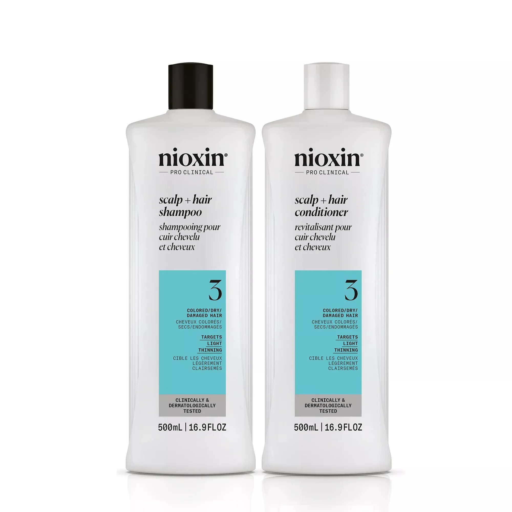 Nioxin System 3 Duo 16oz Shampoo and Conditioner