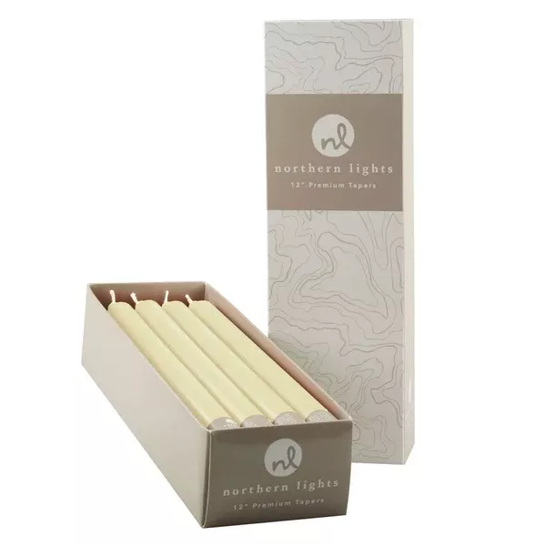NORTHERN LIGHTS TAPERS 12PK – IVORY