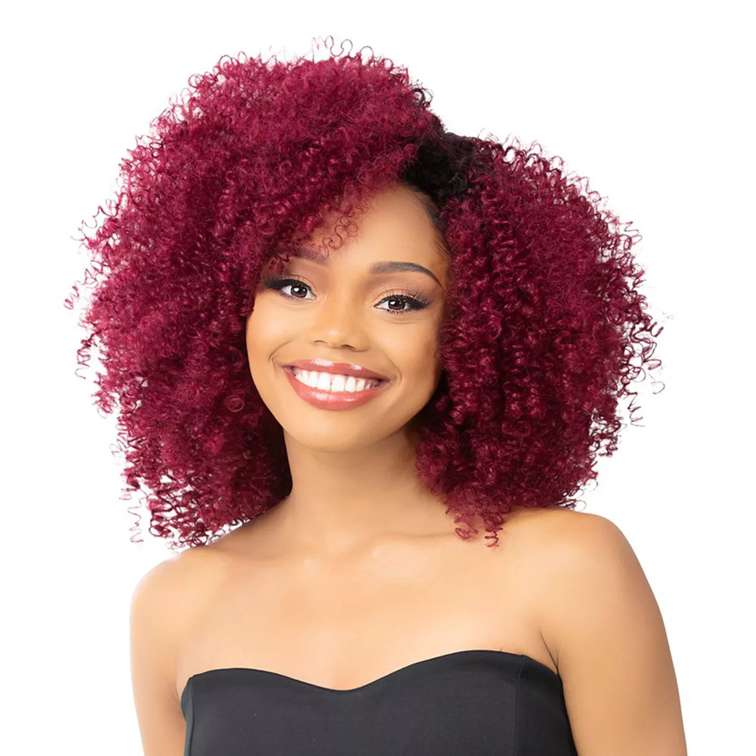 Nutique Human Hair Blend Half Wig HH BFF HW Boina