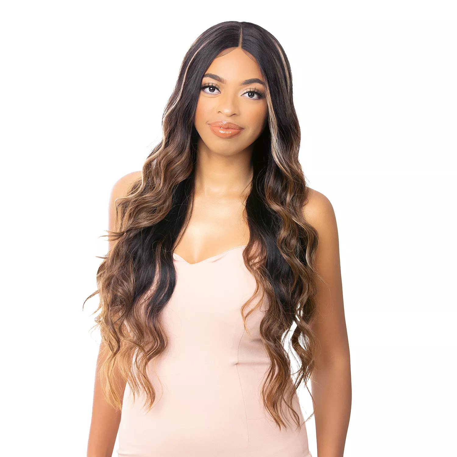 Nutique Illuze HD Lace Front Wig Glueless Illuze Lace Long Loose Wave 30"