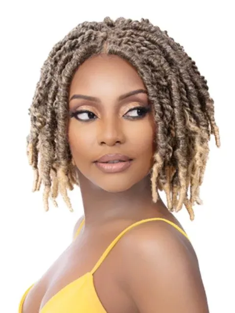 Nutique Illuze HD Undetectable 4x4 Glueless Lace Wig - BOHO TWIST BOB