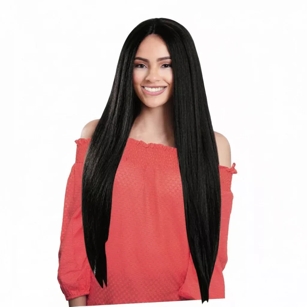 Obsession Human Hair Mix Fusion Lace Front Wig - AYLEEN