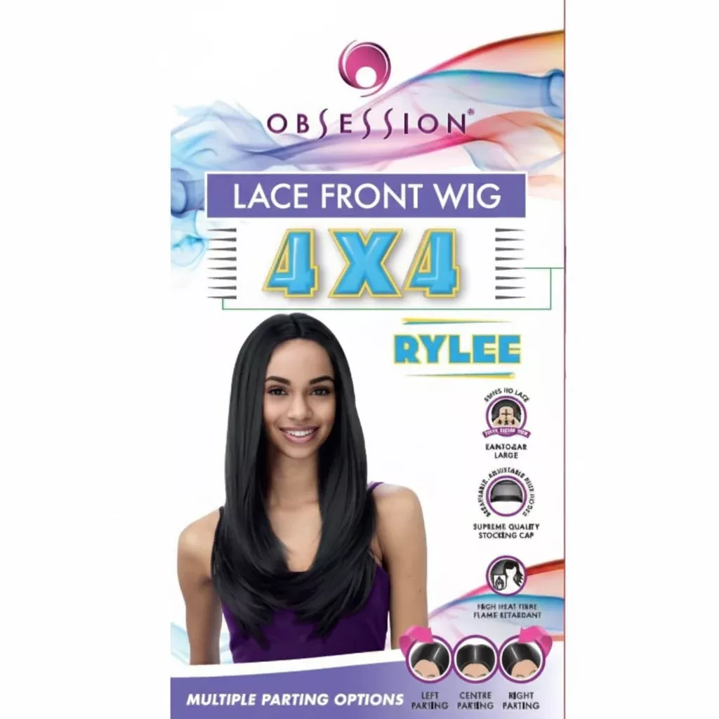 Obsession Synthetic Swiss HD 4x4 Lace Front Free Part Layered Hair Wig - RYLEE