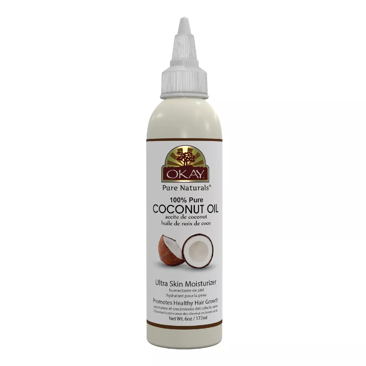 OKAY 100% Pure Coconut Oil Ultra Skin Moisturizer