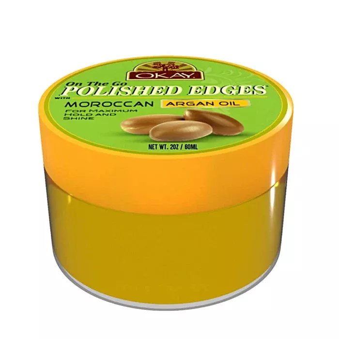 Okay Roots Therapy Argan Oil Polished Edges Moroccan 2 oz
