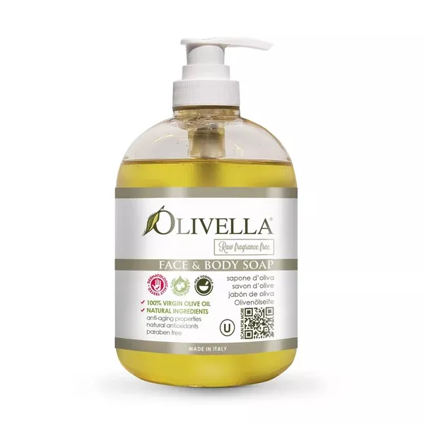 OLIVELLA FACE AND BODY RAW FRAGRANCE FREE SOAP