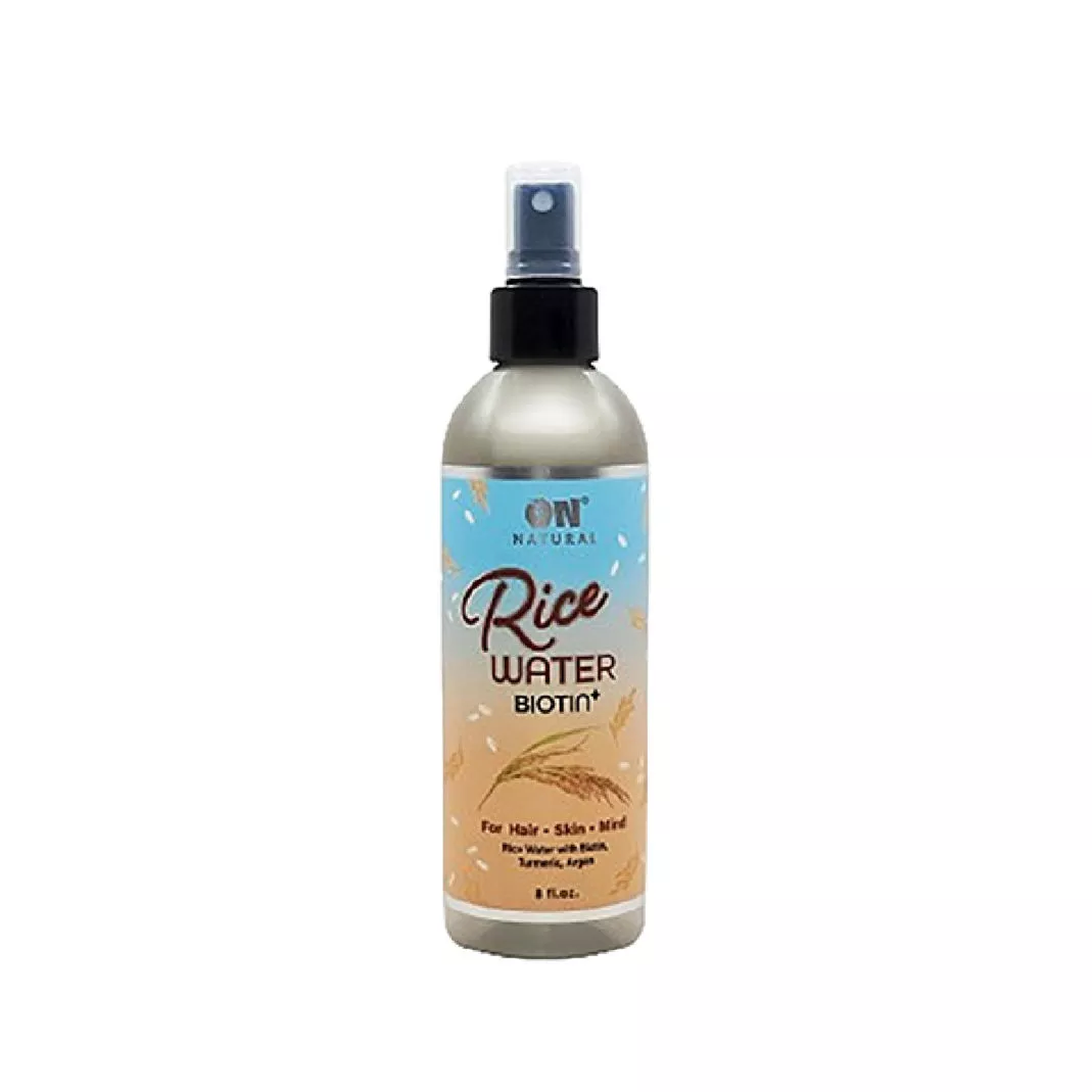 ON NATURAL RICE WATER SPRAY BIOTIN 8oz