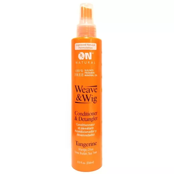 On Natural Wig & Weave Conditioner & Detangler Tangerine 8oz