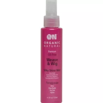 ON Organic Natural Pomegranate Oil-Free Weave and Wig Shine Mist 4.5 oz