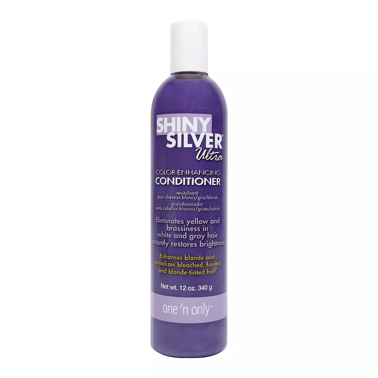 One'N Only Shiny Silver Ultra Color-Enhancing Conditioner 12oz /340g