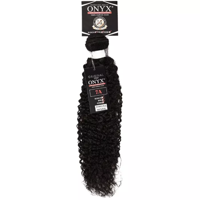 Onyx 7A 100% Brazilian Virgin Remi Human Hair Weave Bundle - BOHEMIAN CURL 26"