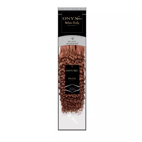 Onyx Human Hair Weave - ITALIAN CURLY 10-18"