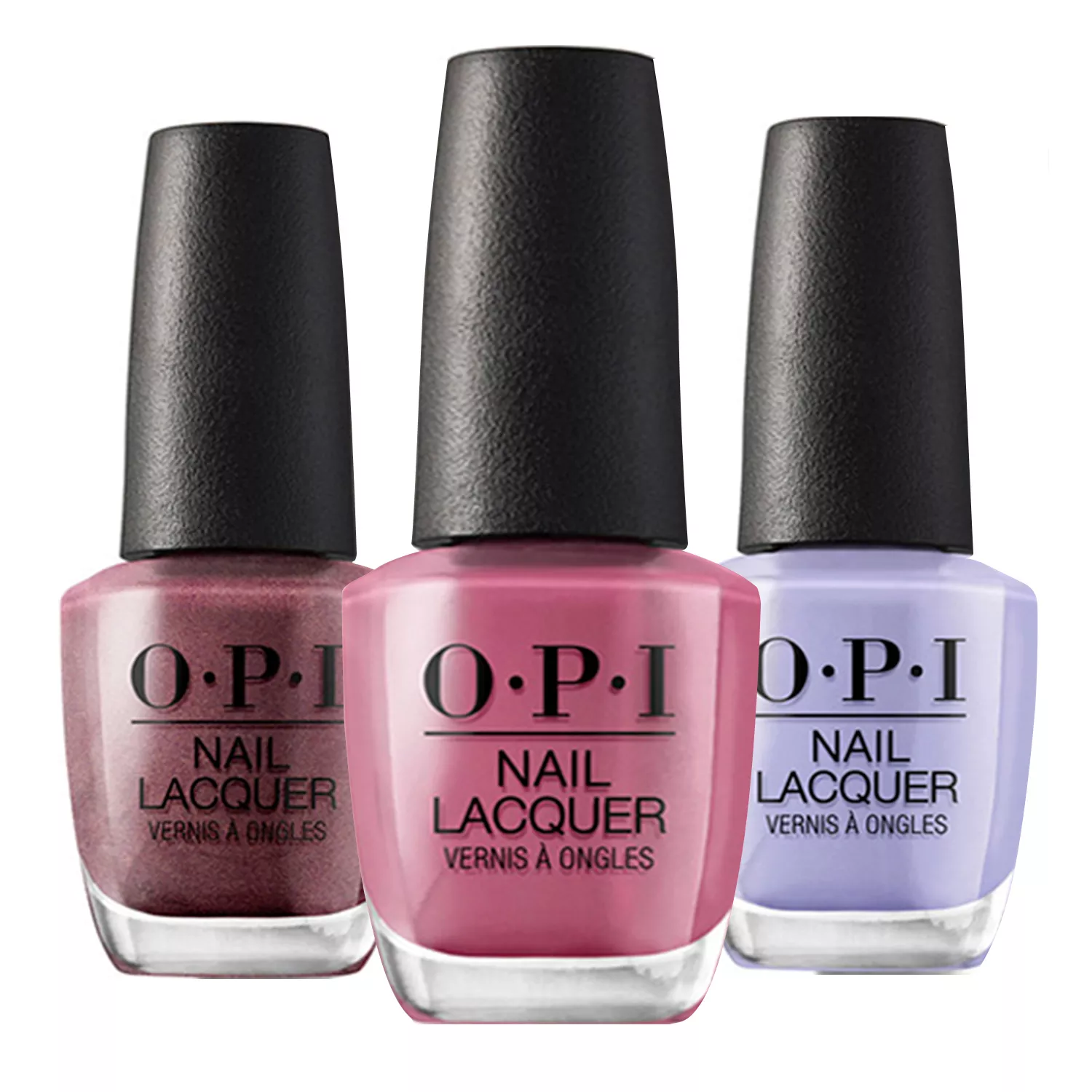 OPI Nail Lacquer Nail Polish Classic Purples 0.5oz