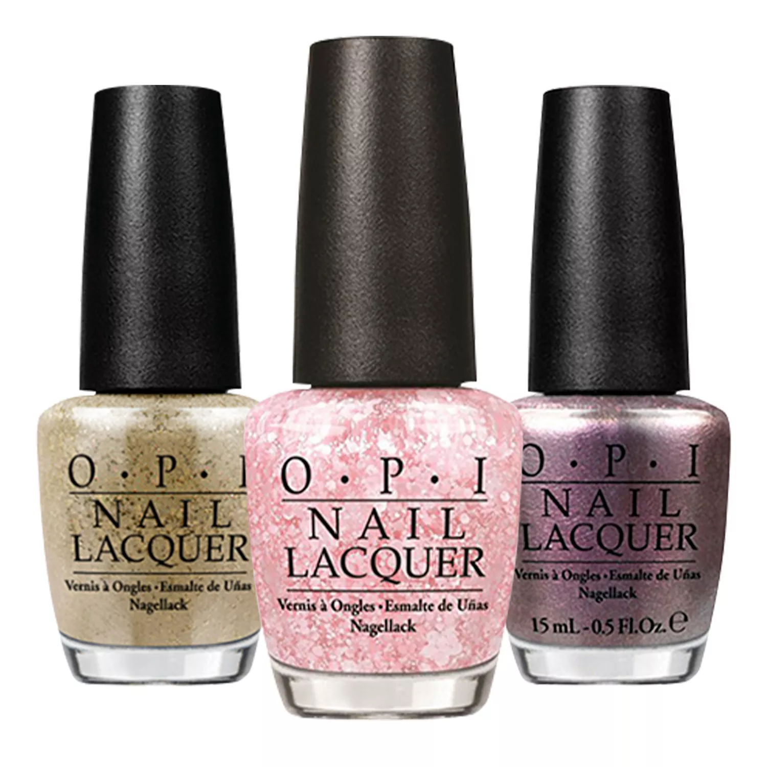 OPI Nail Lacquer Nail Polish Special Glitters/ Shimmers 0.5oz
