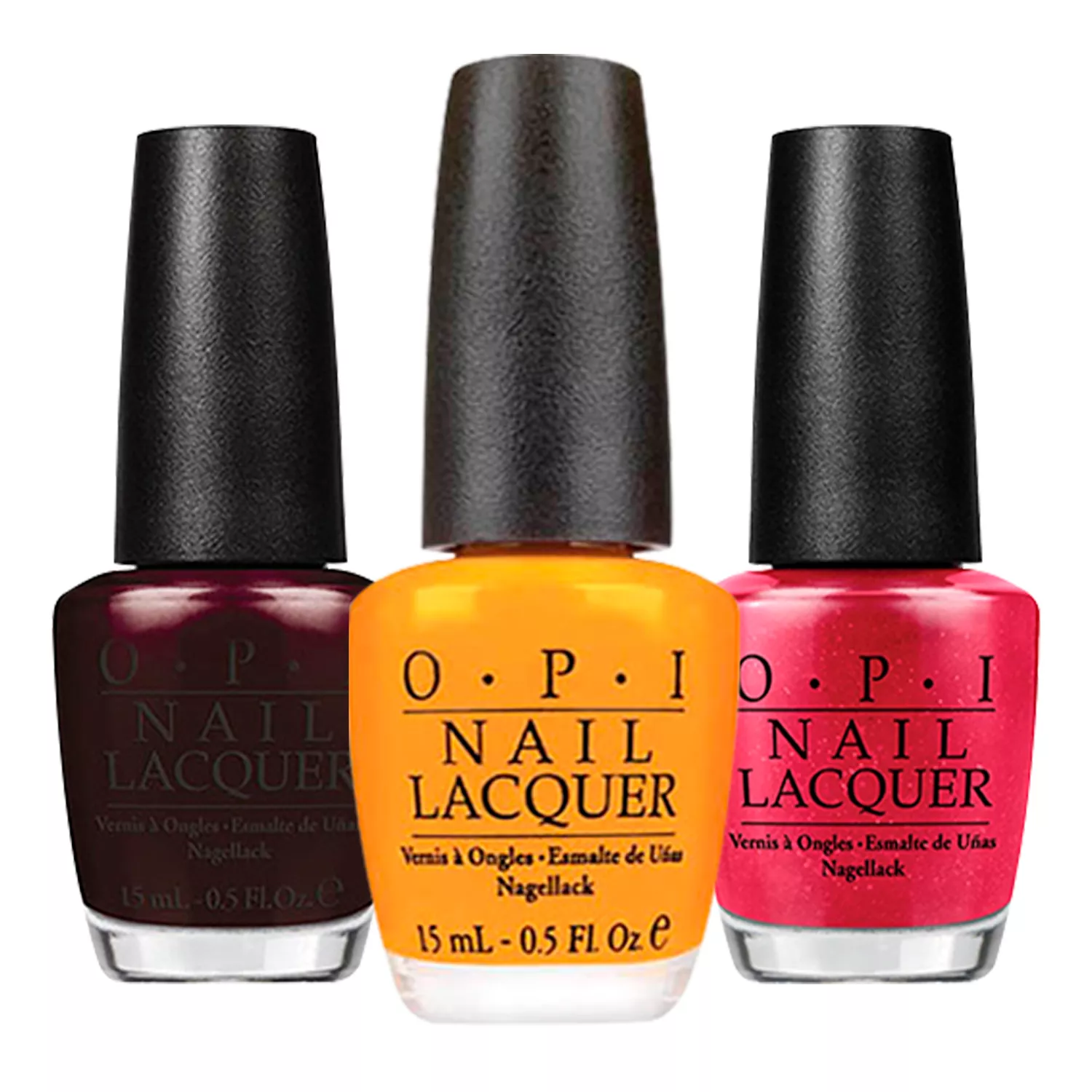 OPI Nail Lacquer Nail Polish Special Reds/ Oranges/ Browns 0.5oz