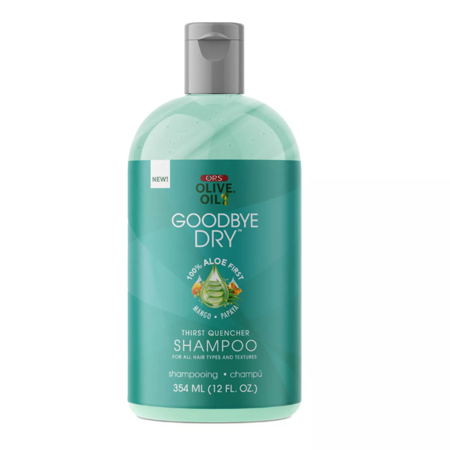 Organic Root Stimulator Olive Oil Goodbye Dry Thirst Quencher Shampoo 12oz/ 354ml