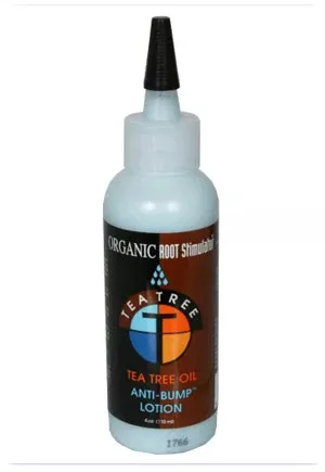 Organic Root Stimulator TEA TREE OIL ANTI BUMP LOTION 4 oz
