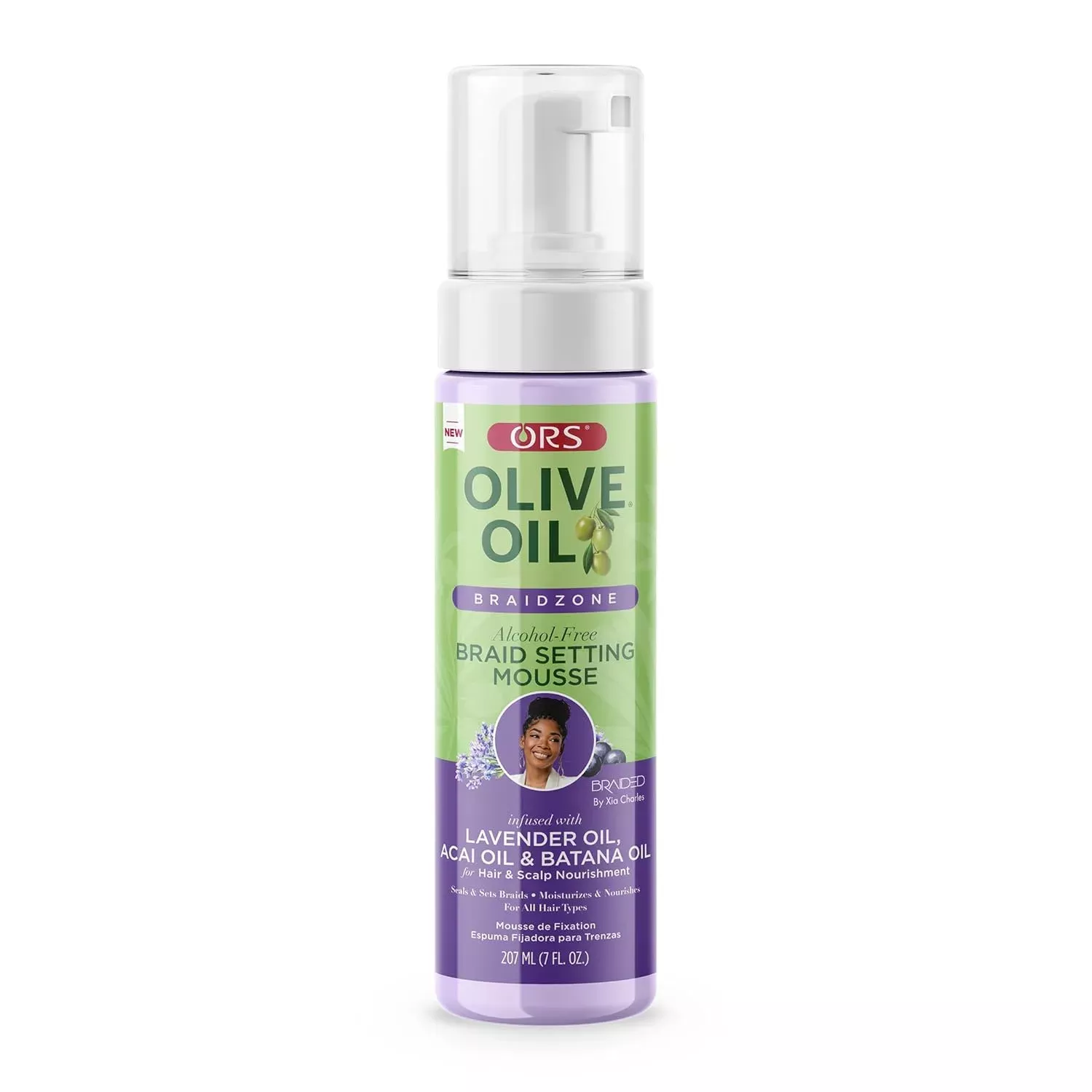 ORS Olive Oil Braidzone Braid Setting Mousse (7oz)