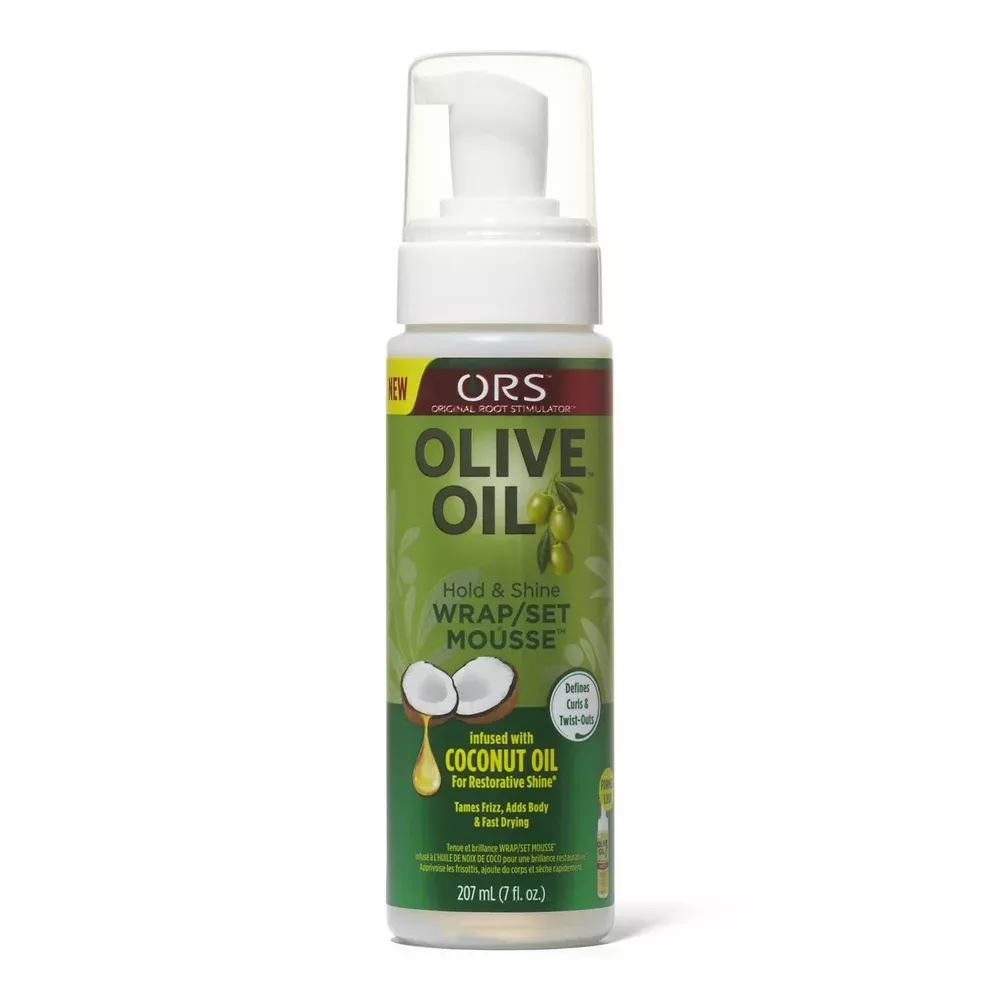ORS Olive Oil Hold & Shine Wrap/Set Mousse