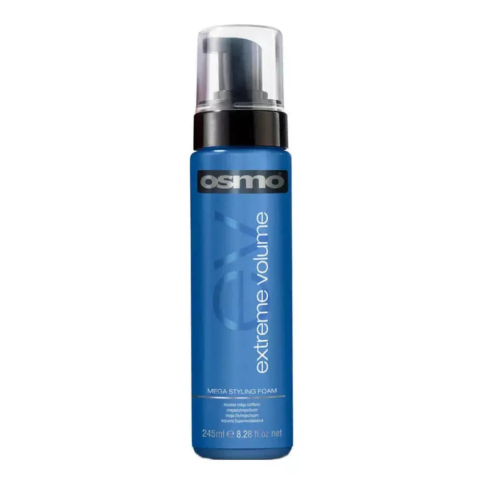 Osmo Extreme Volume Mega Styling Foam 245ml | Hair Volume & Root Lift Mousse
