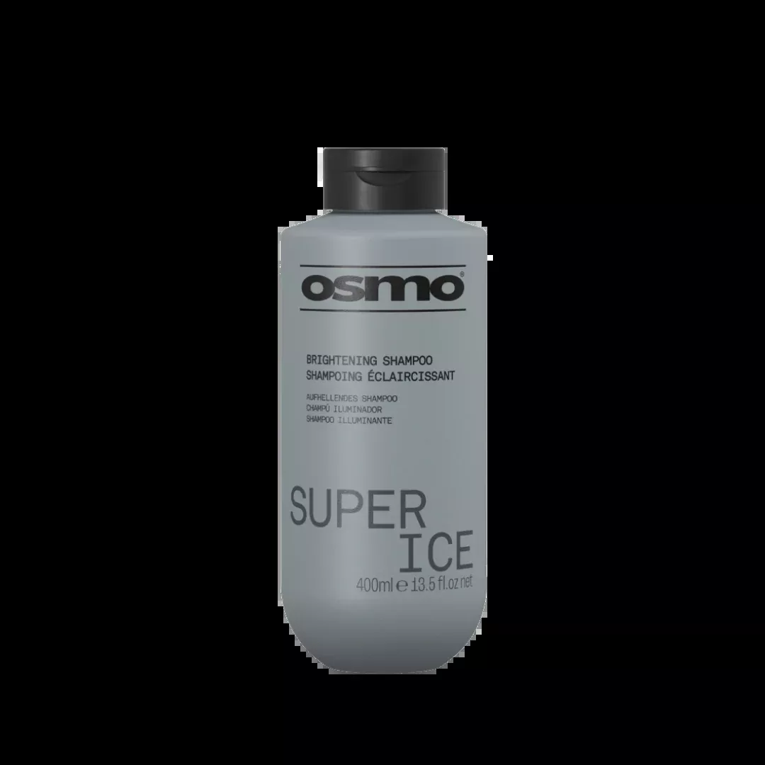Osmo Super Ice Brightening Shampoo 400ml | Blonde & Grey Hair Brightening Care