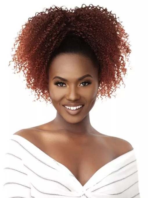 Outre Big Beautiful Hair Drawstring Ponytail – 4A KINKY KOILS 14